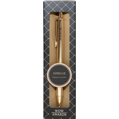 Opakowanie Długopis prezentowy z napisem Dziękuję