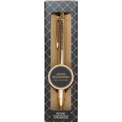 Opakowanie Długopis prezentowy z napisem Jesteś Wyjątkowy