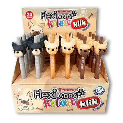 Opakowanie Długopis ścieralny Flexi Abra Bulldog (24szt)