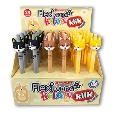 Opakowanie Długopis ścieralny Flexi Abra Fox (24szt)