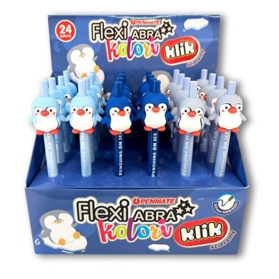 Opakowanie Długopis ścieralny Flexi Abra Peguin (24szt)