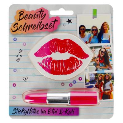 Opakowanie Długopis szminka z notesem usta FESTIVAL FEELINGS