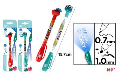 Opakowanie Długopis szpiegowski UV 0.7/1.0mm Dinozaury