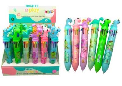 Opakowanie Długopis wielokolorowy 10 kolorow (36szt)