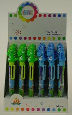 Długopis wielokolorowy (36szt). Wydawca: ADAR. SmakLiter.pl Opakowanie Długopis wielokolorowy (36szt)