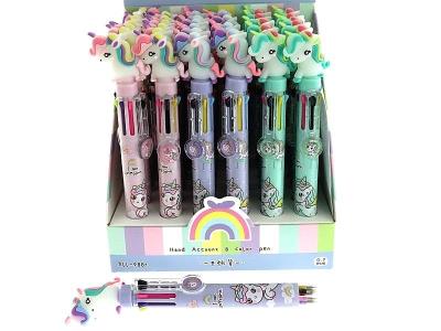 Opakowanie Długopis wielokolorowy Jednorożec (36szt)