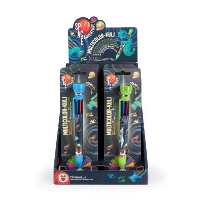 Opakowanie Długopis wielokolorowy z pieczątką Space Adventure 1 szt.mix
