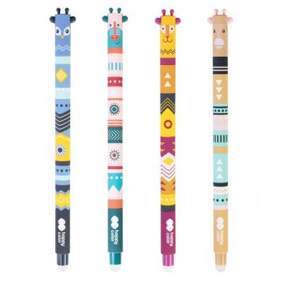 Opakowanie Długopis wymazywalny Afrykanki Boho 0.5mm niebieski 12 szt. mix Happy Color