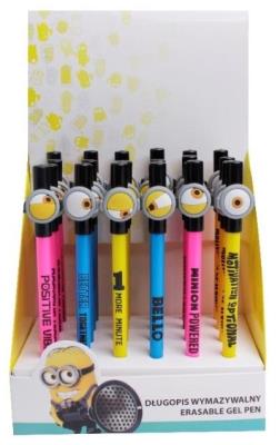 Opakowanie Długopis wymazywalny Minionki (24szt)