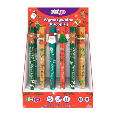 Opakowanie Długopis wymazywalny ze skuwką Christmas (36szt)