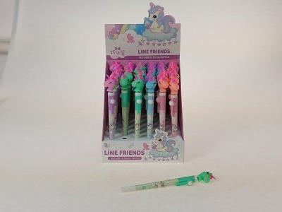 Opakowanie Długopis z Jednorożcem czarny (36szt)