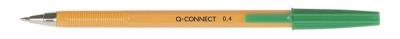 Długopis z wymiennym wkładem zielony (20szt). Wydawca: Q-CONNECT. SmakLiter.pl Opakowanie Długopis z wymiennym wkładem zielony (20szt)
