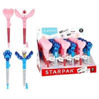 Opakowanie Długopis zamykany Gift miś, kot (24szt)
