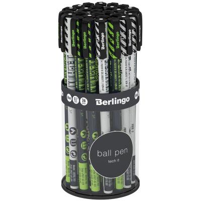 Opakowanie Długopis ze skuwką nieb. 0,7mm Tech it (36szt)