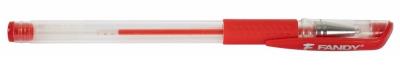 Opakowanie Długopis żelowy Fandy czerwony