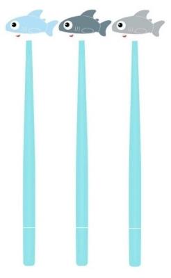 Opakowanie Długopis żelowy Rekin mix