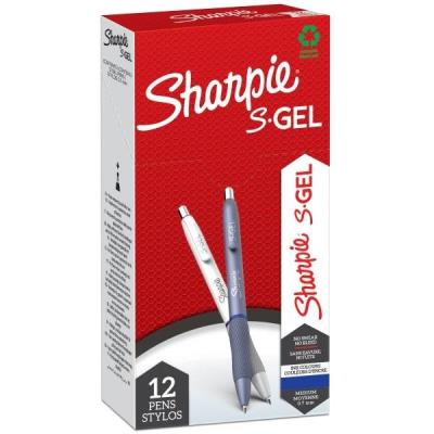 Opakowanie Długopis żelowy S-GEL 0.7mm MIX (12szt)