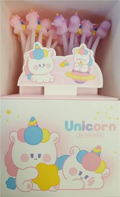 Opakowanie Długopis żelowy Silky Jednorożce (24szt)