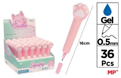 Opakowanie Długopis żelowy Squishy Łapka (36szt)