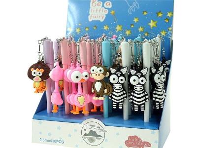 Opakowanie Długopis żelowy zwierzęta (36szt)