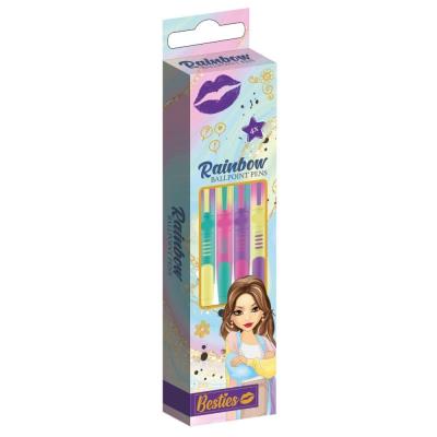 Opakowanie Długopisy czarny tusz 4 szt