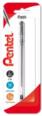 Opakowanie Długopisy SuperB BK77, czarny x 1 blister