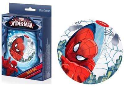 Dmuchana piłka plażowa Spider-Man 51cm. Wydawca: Bestway. SmakLiter.pl Opakowanie Dmuchana piłka plażowa Spider-Man 51cm