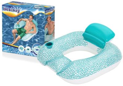 Opakowanie Dmuchane koło do pływania poduszka niebieskie