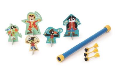 Opakowanie Dmuchawka XL 3 lotki 5 celów Piraci