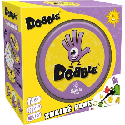 Dobble REBEL. Wydawca: Rebel. SmakLiter.pl Opakowanie Dobble REBEL