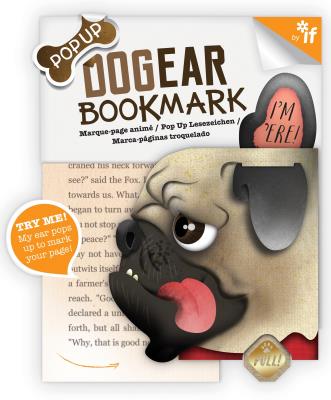 Dog Ear bookmark Doug Mops zakładka. Wydawca: IF. SmakLiter.pl Opakowanie Dog Ear bookmark Doug Mops zakładka