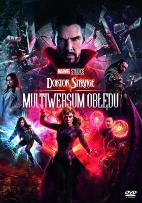 Doktor Strange w multiwersum obłędu DVD. Autor: Sam Raimi. SmakLiter.pl Okładka książki Doktor Strange w multiwersum obłędu DVD