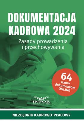 Okładka książki Dokumentacja Kadrowa 2024