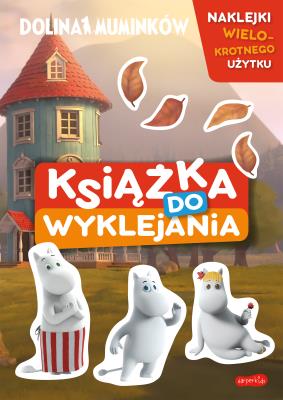 Dolina Muminków. Książka do wyklejania. Autor: Marta Stochmiałek. SmakLiter.pl Okładka książki Dolina Muminków. Książka do wyklejania