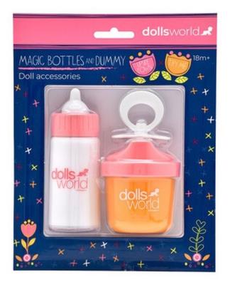 Opakowanie Dolls World Magiczne butelki mleko sok i smoczek