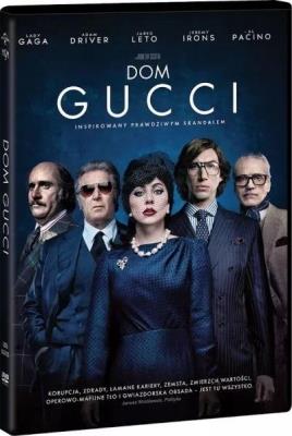 Dom Gucci DVD. Autor: praca zbiorowa. SmakLiter.pl Okładka książki Dom Gucci DVD