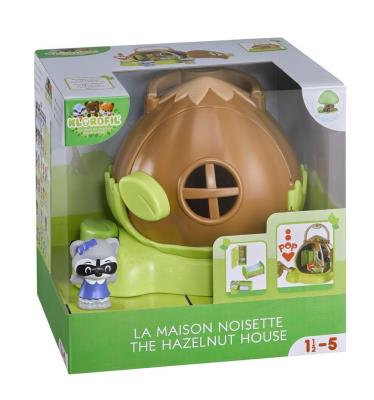 Domek Orzeszek laskowy. Wydawca: Qelements. SmakLiter.pl Opakowanie Domek Orzeszek laskowy