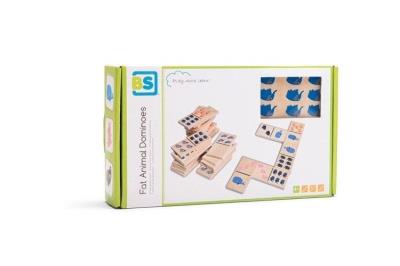 Opakowanie Domino drewniane Zwierzątka