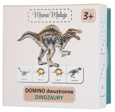 Opakowanie Domino dwustronne Dinozaury