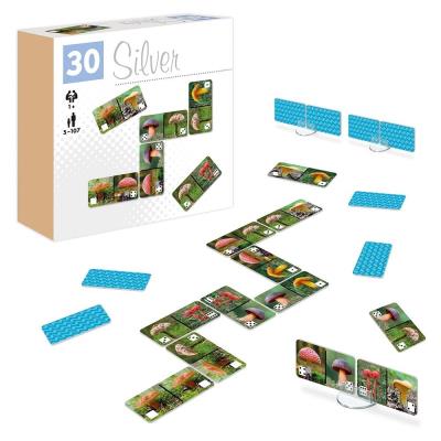 Domino grzyby Silver ALEX. Wydawca: Silver. SmakLiter.pl Opakowanie Domino grzyby Silver ALEX