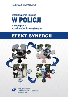 Okładka książki Doskonalenie lokalne w Policji a współpraca...