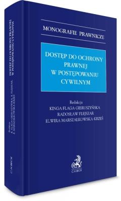 Okładka książki Dostęp do ochrony prawnej w postępowaniu cywilnym