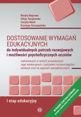 Okładka książki Dostosowanie wymagań edukacyjnych - I etap eduk.