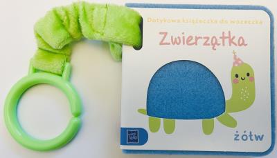 Okładka książki Dotykowa książeczka do wózeczka. Zwierzątka