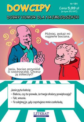Okładka książki Dowcipy. Dobry humor dla najmłodszych