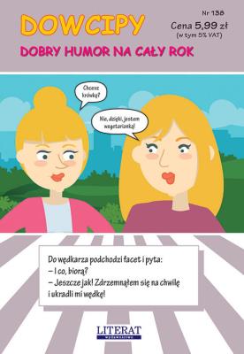 Okładka książki Dowcipy. Dobry humor na cały rok