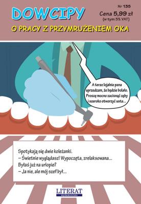 Okładka książki Dowcipy. O pracy z przymrużeniem oka