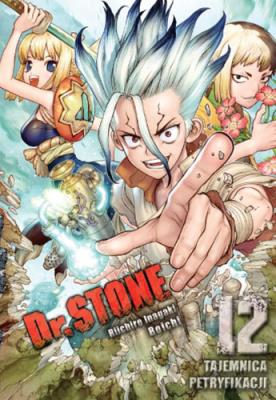 Dr Stone. Tom 12. Autor: Riichiro Inagaki, Boichi. SmakLiter.pl Okładka książki Dr Stone. Tom 12