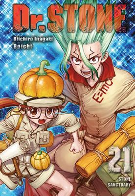 Dr Stone. Tom 21. Autor: Riichiro Inagaki, Boichi. SmakLiter.pl Okładka książki Dr Stone. Tom 21