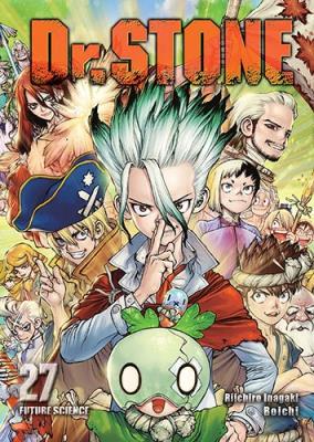 Dr Stone. Tom 27. Autor: Riichiro Inagaki, Boichi. SmakLiter.pl Okładka książki Dr Stone. Tom 27